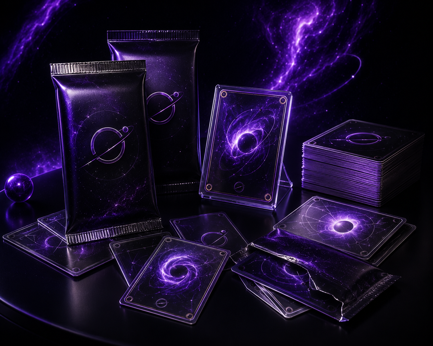 Sobres y cartas coleccionables